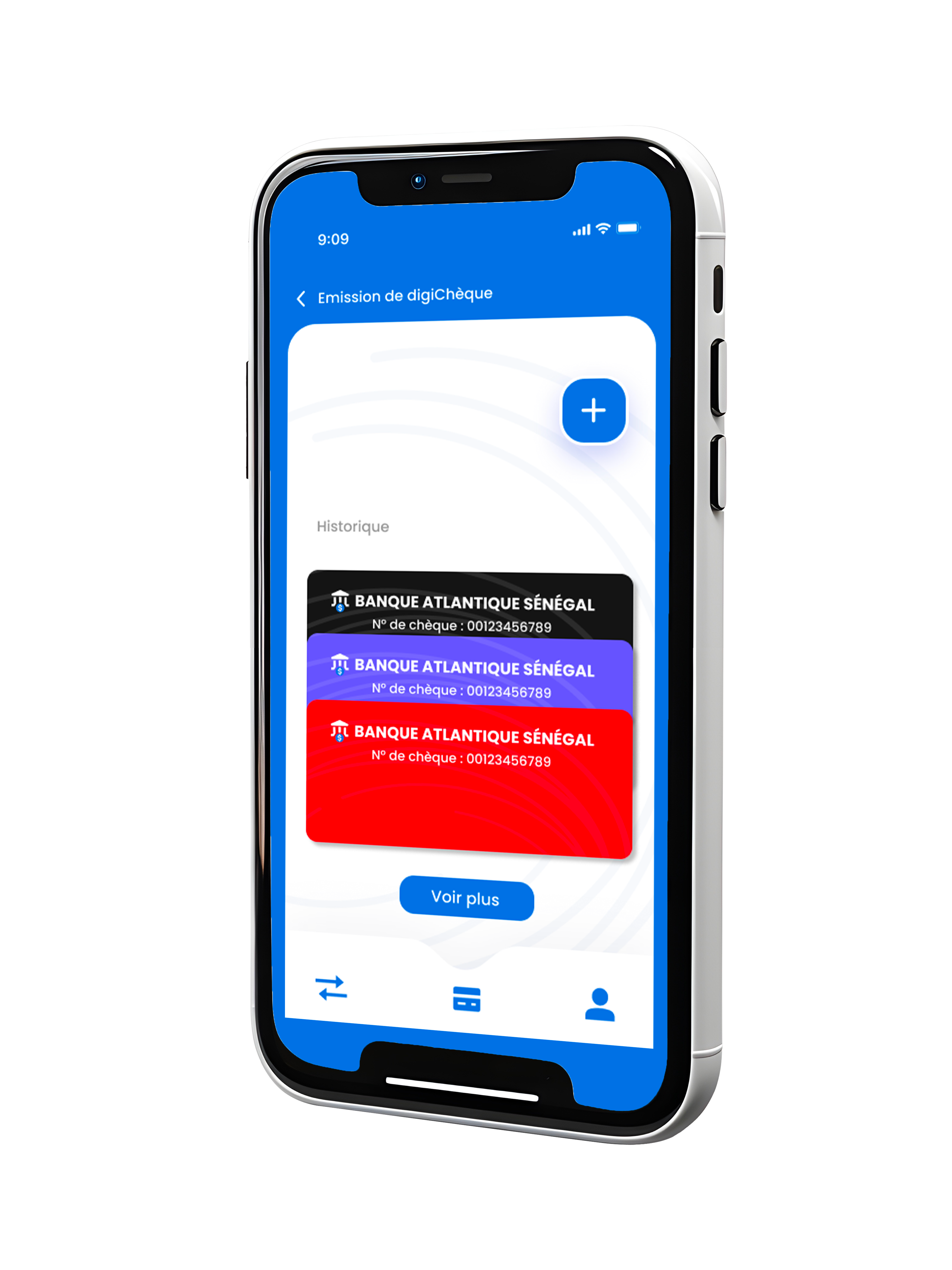 Interface DigiChèque - Émission de chèques électroniques
